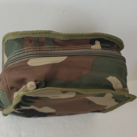 Mil-tec Unisex Shower Toiletries Camo Army Military Bag Shower Caddy - Picture 5 of 16